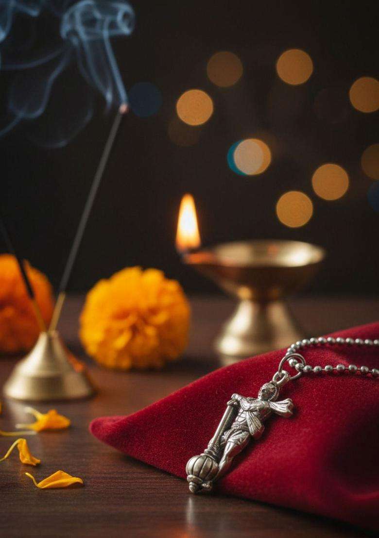 Contemporary Pendants with Chains for Men & Women | Traditional Temple Jewellery for Wedding & Festive Wear | Festive Gift - Indya