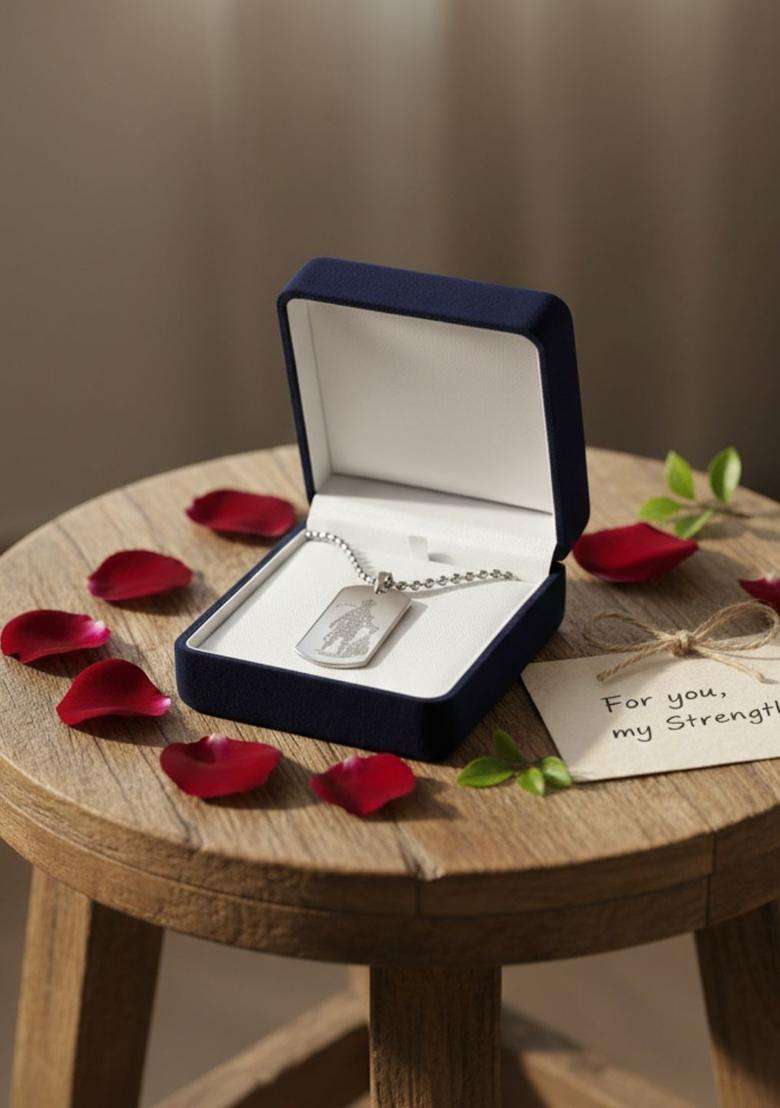 Geometric Pendants with Chains for Men & Women | Stylish Party & Everyday Wear | Festive Gift - Indya