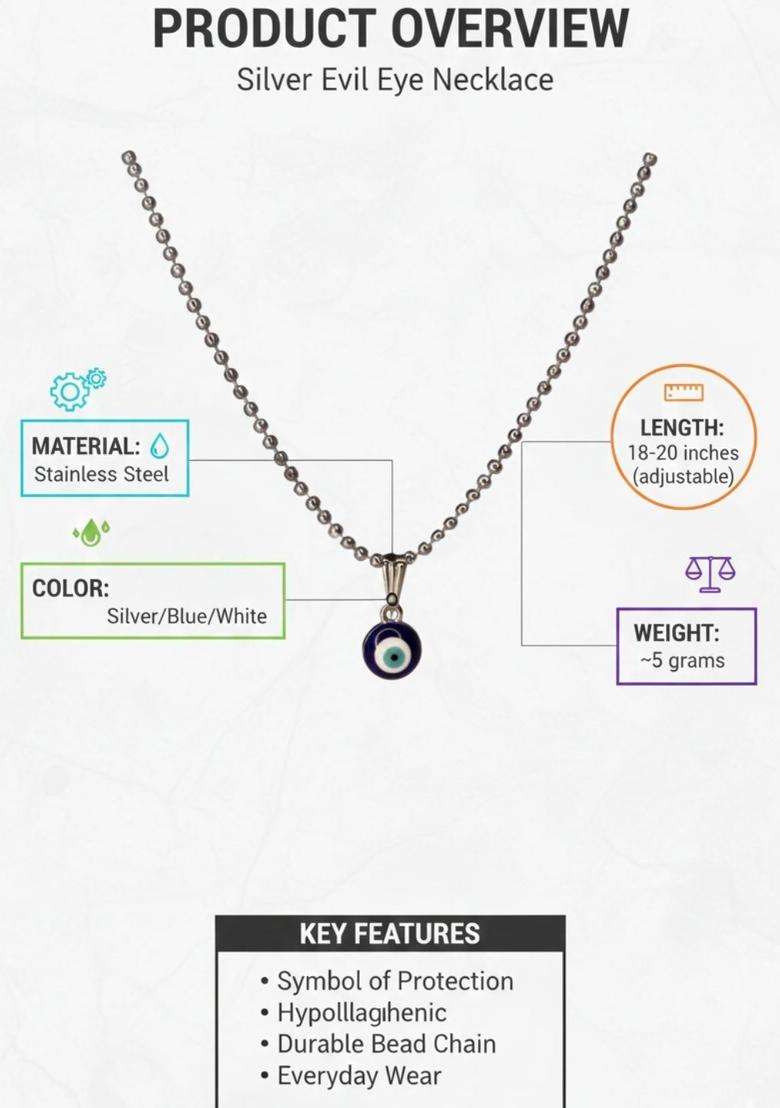 Circular Pendants with Chains for Men & Women | Stylish Party & Everyday Wear | Festive Gift - Indya