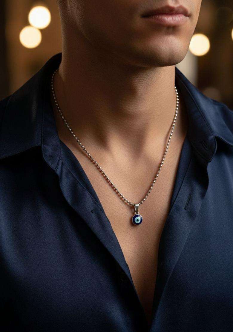 Circular Pendants with Chains for Men & Women | Stylish Party & Everyday Wear | Festive Gift - Indya