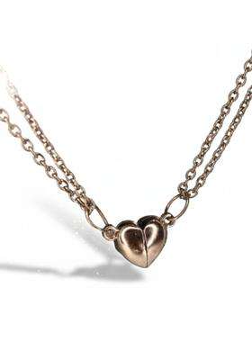 Heart Shaped Pendants with Chains for Men & Women | Stylish Party & Everyday Wear | Festive Gift