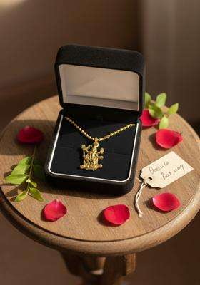 Quirky Pendants with Chains for Men & Women | Traditional Temple Jewellery for Wedding & Festive Wear | Festive Gift