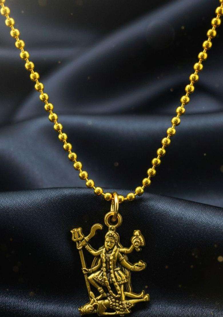 Quirky Pendants with Chains for Men & Women | Traditional Temple Jewellery for Wedding & Festive Wear | Festive Gift - Indya