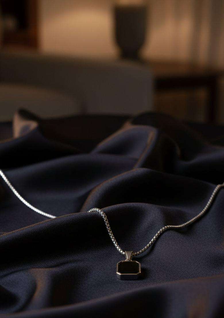 Geometric Pendants with Chains for Men & Women | Stylish Party & Everyday Wear | Festive Gift - Indya