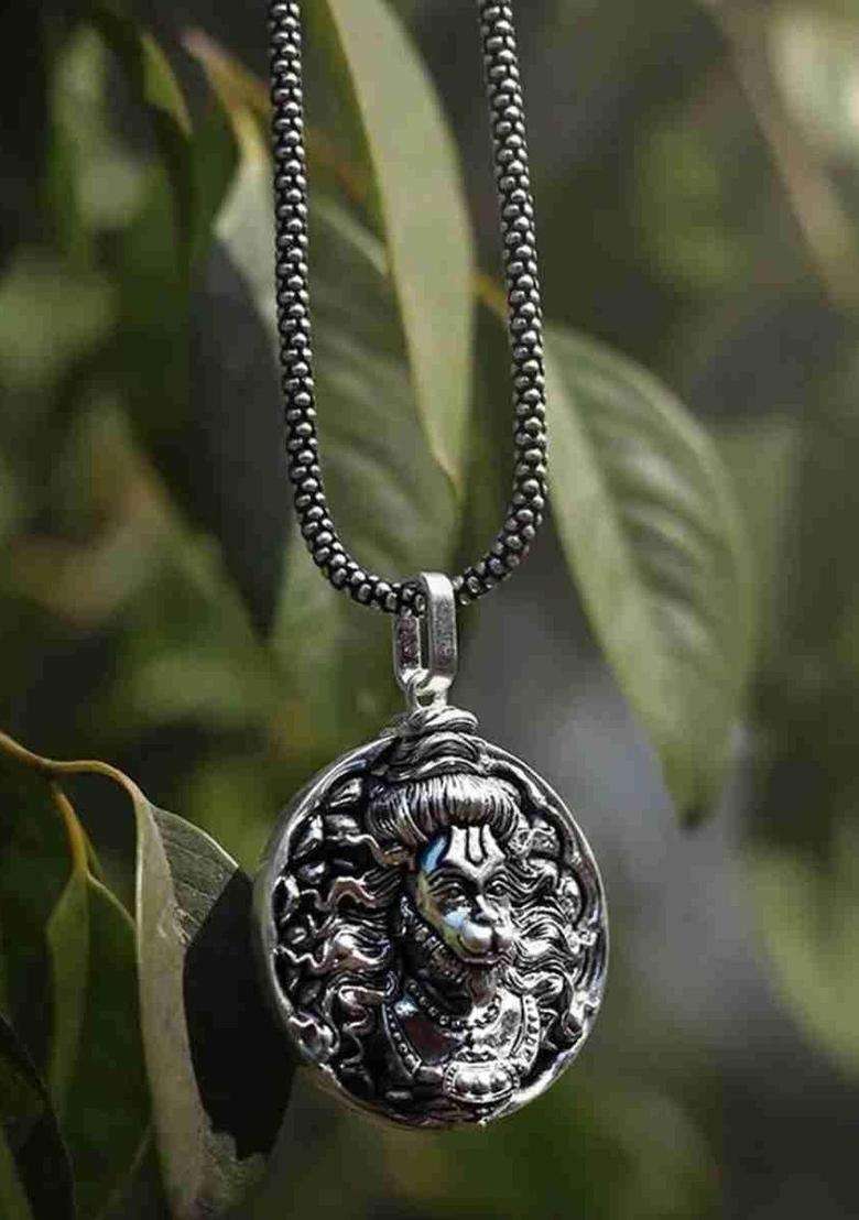 Quirky Temple Pendant with Chain for Men & Women | Traditional Temple Jewellery for Wedding & Festive Wear | Festive Gift - Indya