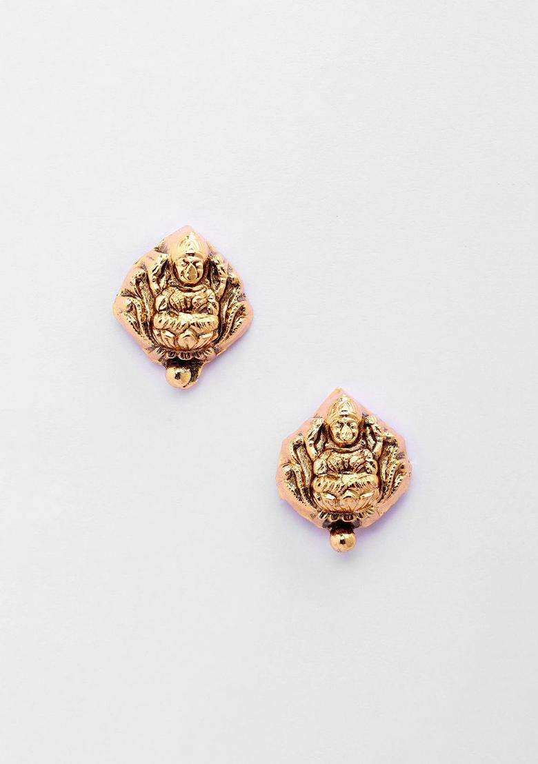 Gold-Plated Goddess Pendant Choker for Women | Traditional Temple Jewellery for Wedding & Festive Wear | Gift for Her - Indya