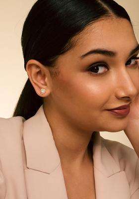 Zircon Kushals Gold-Plated Studs for Women | Stylish Party & Everyday Wear | Gift for Her
