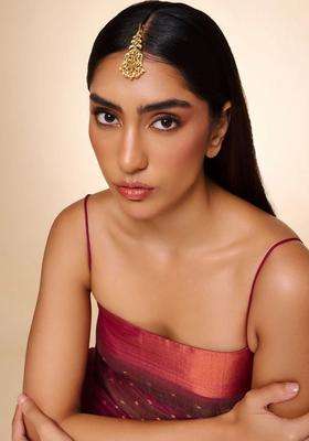 Gold-Plated Maang Tikka Head Jewellery for Women | Traditional Temple Jewellery for Wedding & Festive Wear | Gift for Her