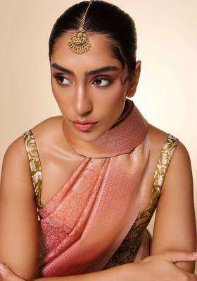 Gold-Plated Maang Tikka Head Jewellery for Women | Traditional Temple Jewellery for Wedding & Festive Wear | Gift for Her