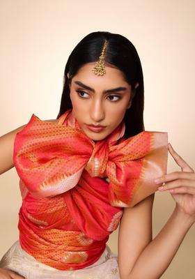 Gold-Plated Maang Tikka Head Jewellery for Women | Traditional Temple Jewellery for Wedding & Festive Wear | Gift for Her