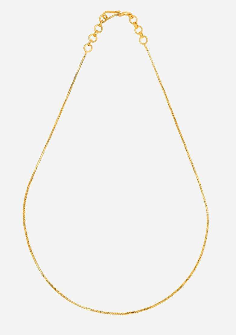 Embellished Bridal 92.5 Pure Silver Gold-Plated Temple Chain for Women | Traditional Temple Jewellery for Wedding & Festive Wear | Gift for Her - Indya