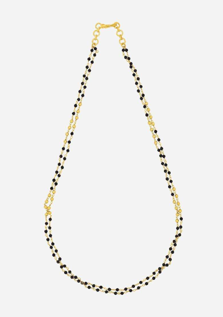 Temple Gold-Plated Stone-Studded Chain for Women | Traditional Temple Jewellery for Wedding & Festive Wear | Gift for Her - Indya