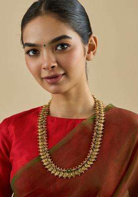Oxidised Temple Sterling Silver Necklace for Women | Traditional Temple Jewellery for Wedding & Festive Wear | Gift for Her
