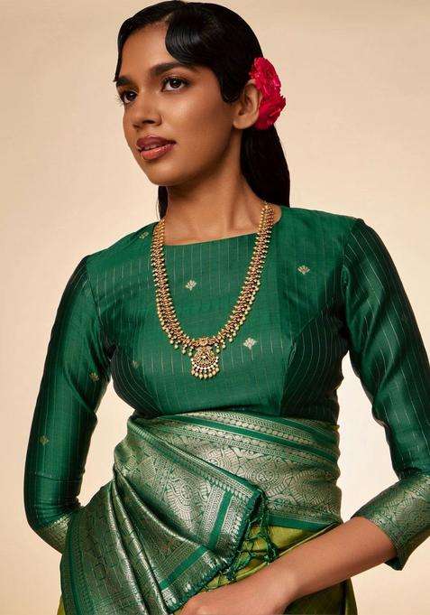 Copper Gold-Plated Temple Necklace for Women | Traditional Temple Jewellery for Wedding & Festive Wear | Gift for Her