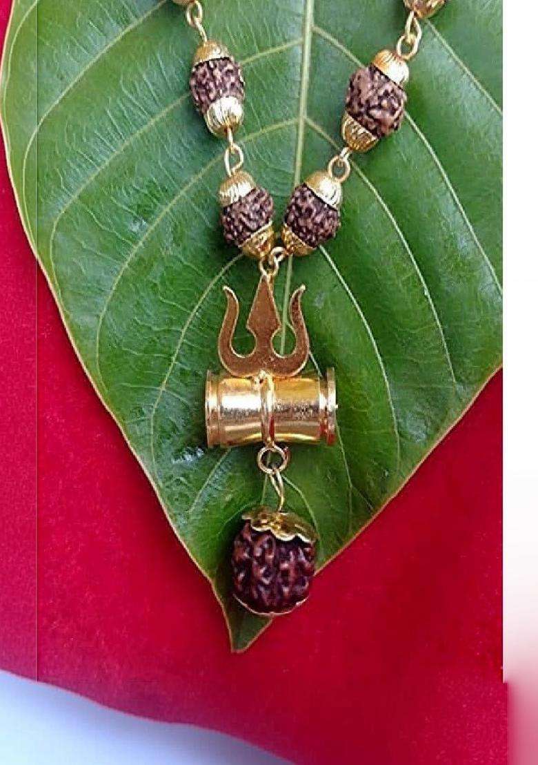 Necklace for Men & Women | Traditional Temple Jewellery for Wedding & Festive Wear | Festive Gift - Indya