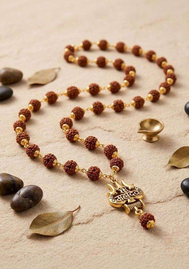 Temple Necklace for Men | Traditional Temple Jewellery for Wedding & Festive Wear | Gift for Him - Indya
