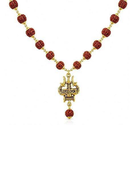 Temple Necklace for Men | Traditional Temple Jewellery for Wedding & Festive Wear | Gift for Him
