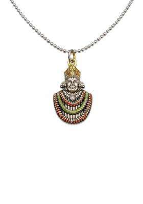 Temple Quirky Shaped Pendant with Chain for Men & Women | Traditional Temple Jewellery for Wedding & Festive Wear | Festive Gift