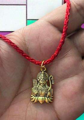 Rhodium-Plated Quirky Pendants with Chains for Men & Women | Traditional Temple Jewellery for Wedding & Festive Wear | Festive Gift