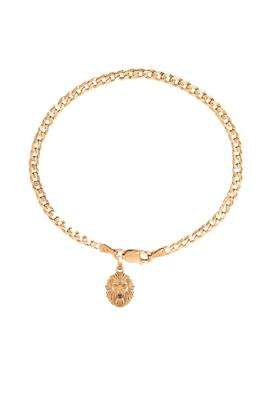 925 Sterling Silver Gold-Plated Link Bracelet with God Narsimha Pendant for Men | Traditional Temple Jewellery for Wedding & Festive Wear | Gift for Him