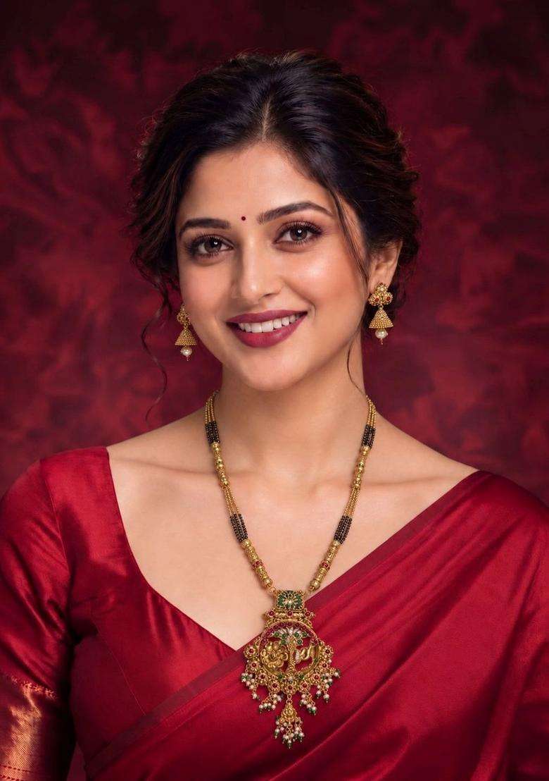 Gold-Plated Temple Stone Studded & Beaded Necklace and Earrings for Women | Traditional Temple Jewellery for Wedding & Festive Wear | Gift for Her - Indya
