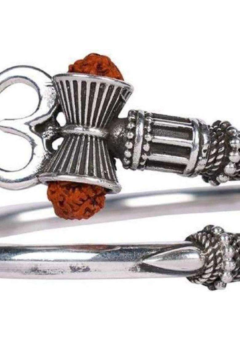 Temple Kada Bracelet for Men & Women | Traditional Temple Jewellery for Wedding & Festive Wear | Festive Gift - Indya