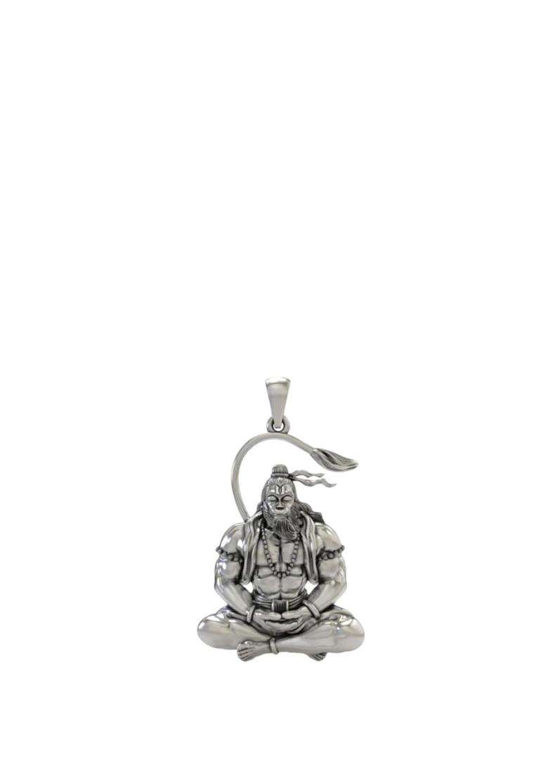 Contemporary Stainless Steel Pendant with Chain for Men & Women | Stylish Party & Everyday Wear | Festive Gift - Indya