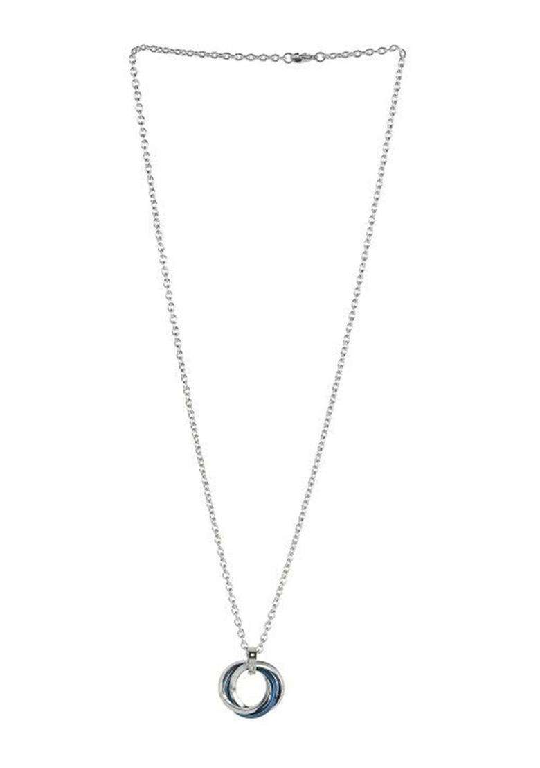 Silver-Plated Pendants with Chains for Men | Stylish Party & Everyday Wear | Gift for Him - Indya