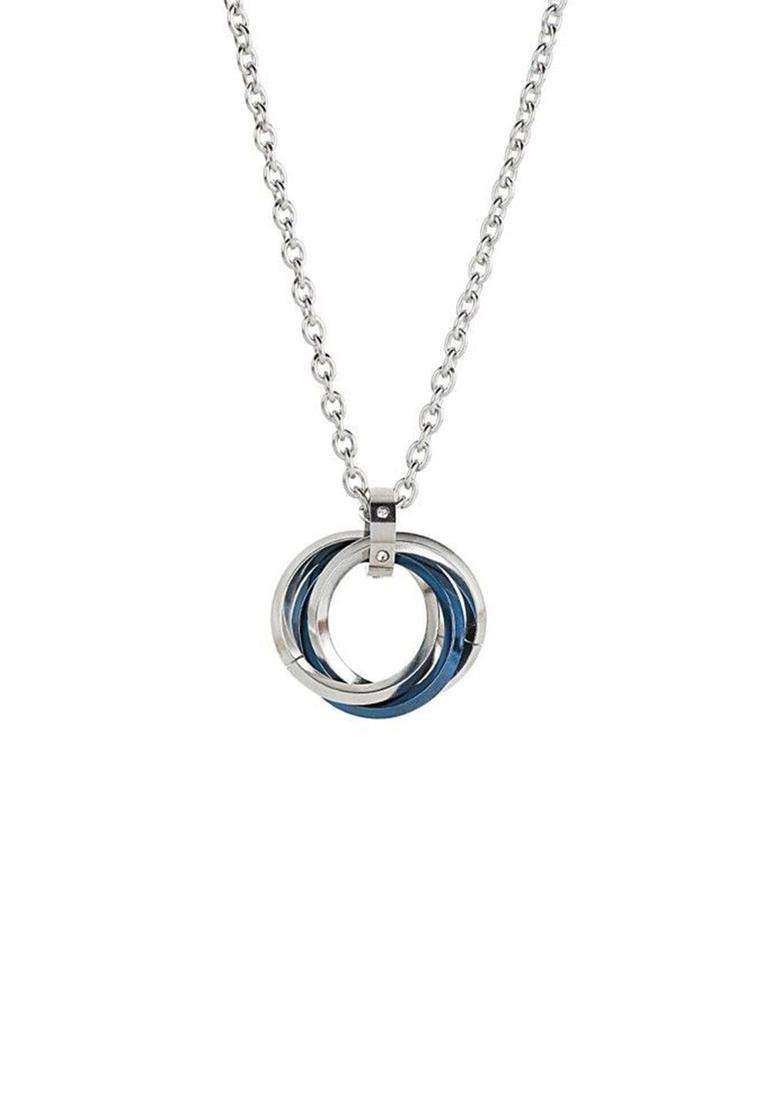 Silver-Plated Pendants with Chains for Men | Stylish Party & Everyday Wear | Gift for Him - Indya