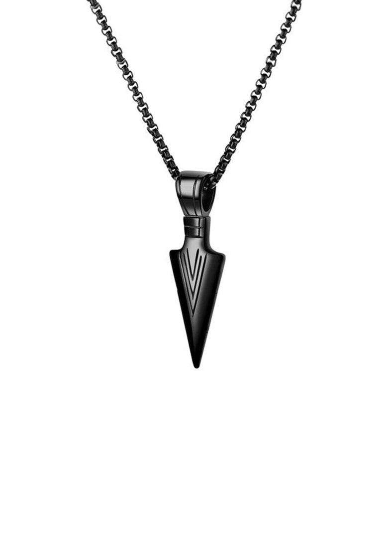 Silver-Plated Pendants with Chains for Men | Stylish Party & Everyday Wear | Gift for Him - Indya