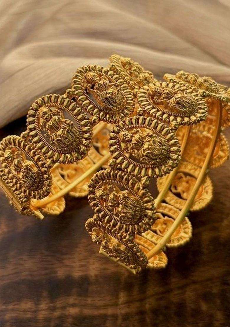 Bangle for Women | Traditional Temple Jewellery for Wedding & Festive Wear | Gift for Her - Indya