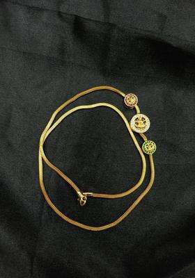Copper Gold-Plated Temple Necklace for Women | Traditional Temple Jewellery for Wedding & Festive Wear | Gift for Her