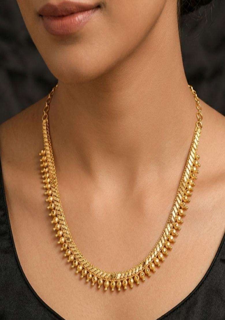Copper Gold-Plated for Women | Traditional Temple Jewellery for Wedding & Festive Wear | Gift for Her - Indya