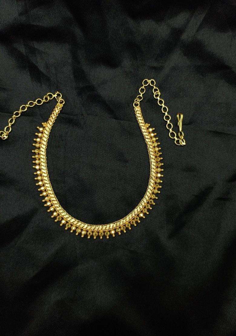 Copper Gold-Plated for Women | Traditional Temple Jewellery for Wedding & Festive Wear | Gift for Her - Indya