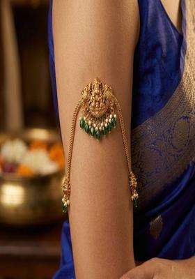 Gold-Plated Temple Bangle for Women | Traditional Temple Jewellery for Wedding & Festive Wear | Gift for Her