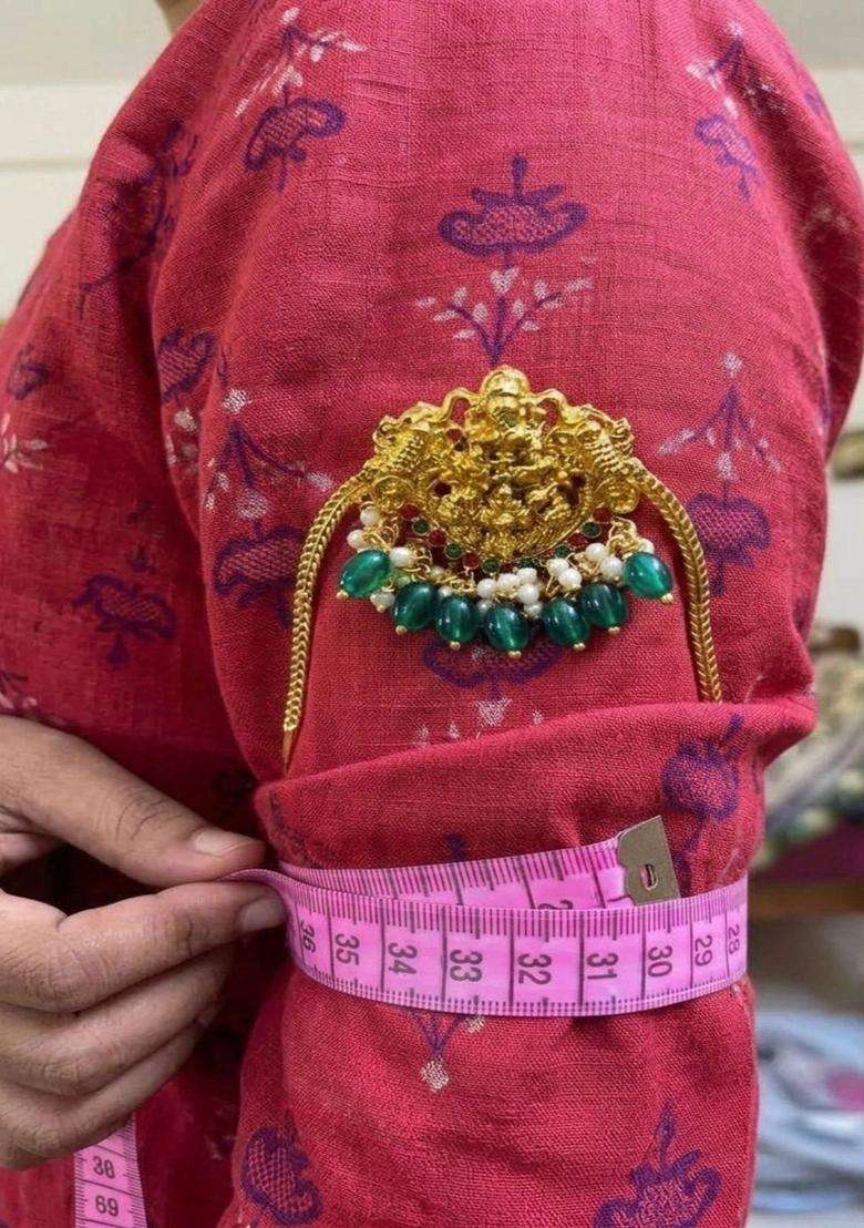 Gold-Plated Temple Bangle for Women | Traditional Temple Jewellery for Wedding & Festive Wear | Gift for Her - Indya
