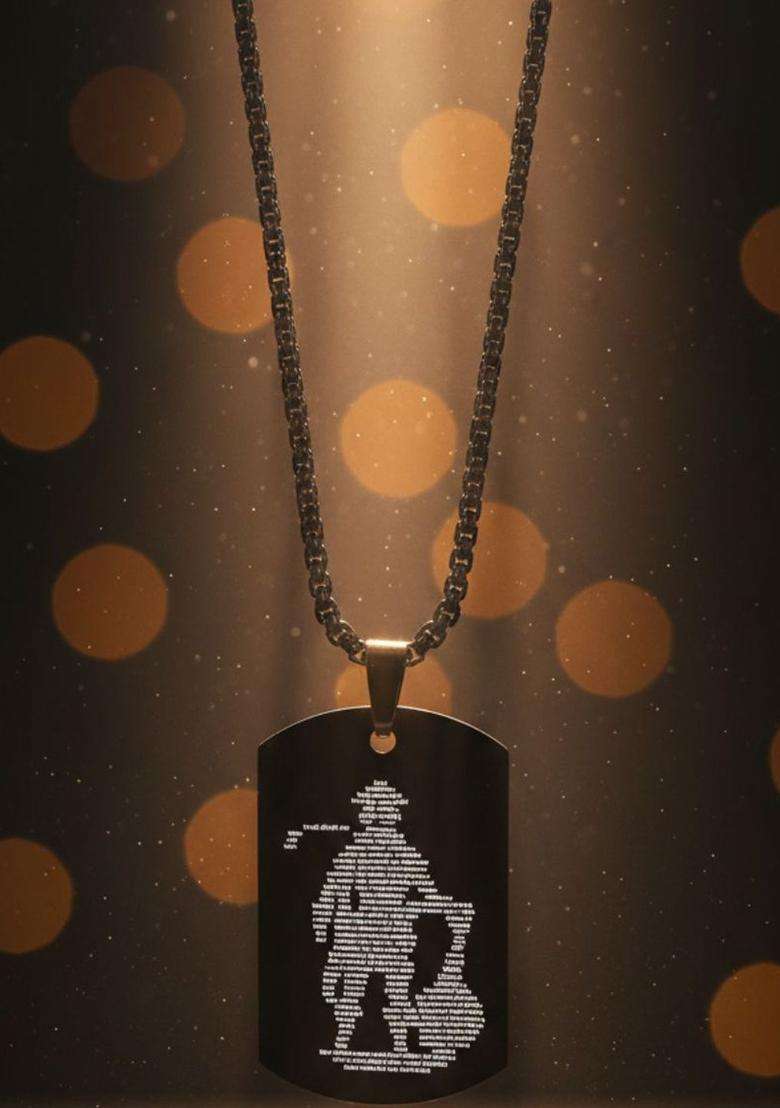 Geometric Pendants with Chains for Men & Women | Traditional Temple Jewellery for Wedding & Festive Wear | Festive Gift - Indya