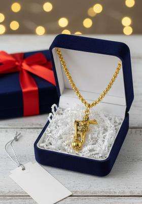 Quirky Pendants with Chains for Men & Women | Traditional Temple Jewellery for Wedding & Festive Wear | Festive Gift