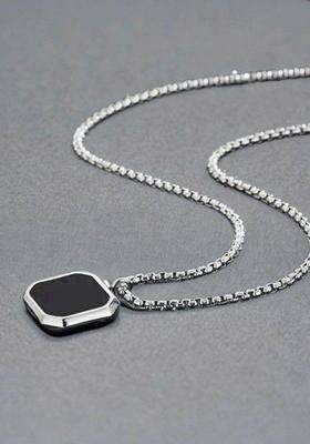 Silver-Plated Contemporary Pendants with Chains for Men | Stylish Party & Everyday Wear | Gift for Him