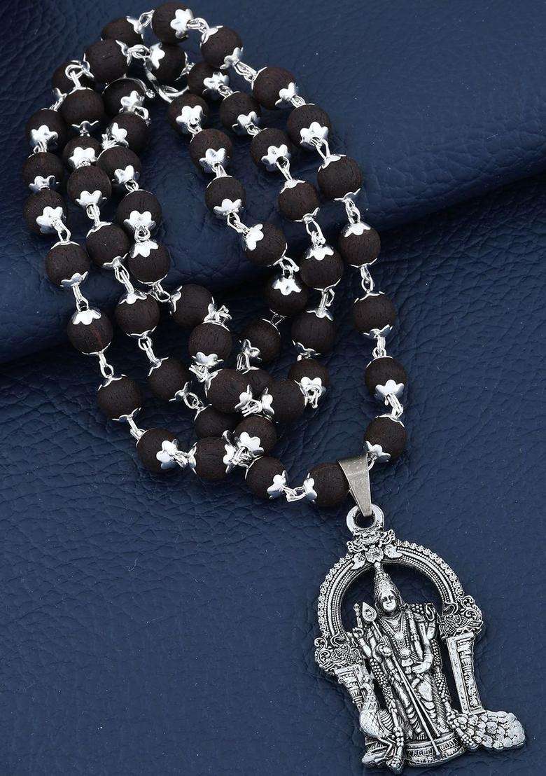 Brass Silver-Plated for Women | Traditional Temple Jewellery for Wedding & Festive Wear | Gift for Her - Indya