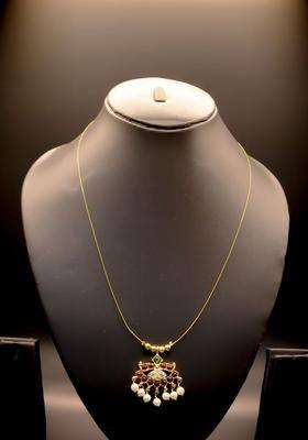 Gold-Plated Temple Necklace for Men & Women | Traditional Temple Jewellery for Wedding & Festive Wear | Festive Gift