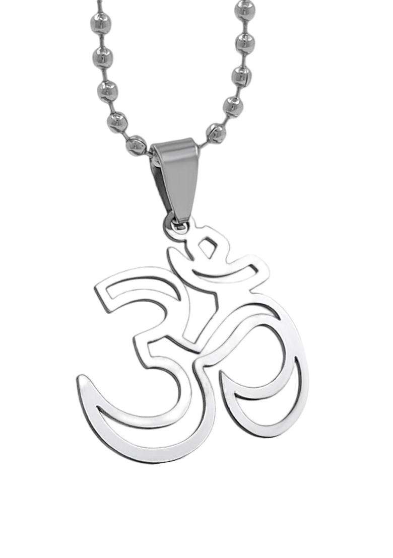 Silver-Plated Quirky Pendants with Chains for Men & Women | Stylish Party & Everyday Wear | Festive Gift - Indya