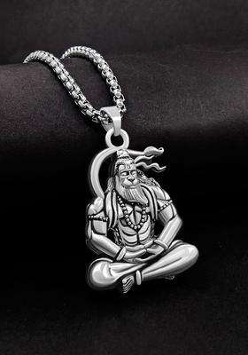 Silver-Plated Contemporary Pendants with Chains for Men | Stylish Party & Everyday Wear | Gift for Him