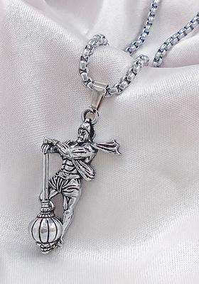 Silver-Plated Quirky Pendants with Chains for Men | Stylish Party & Everyday Wear | Gift for Him
