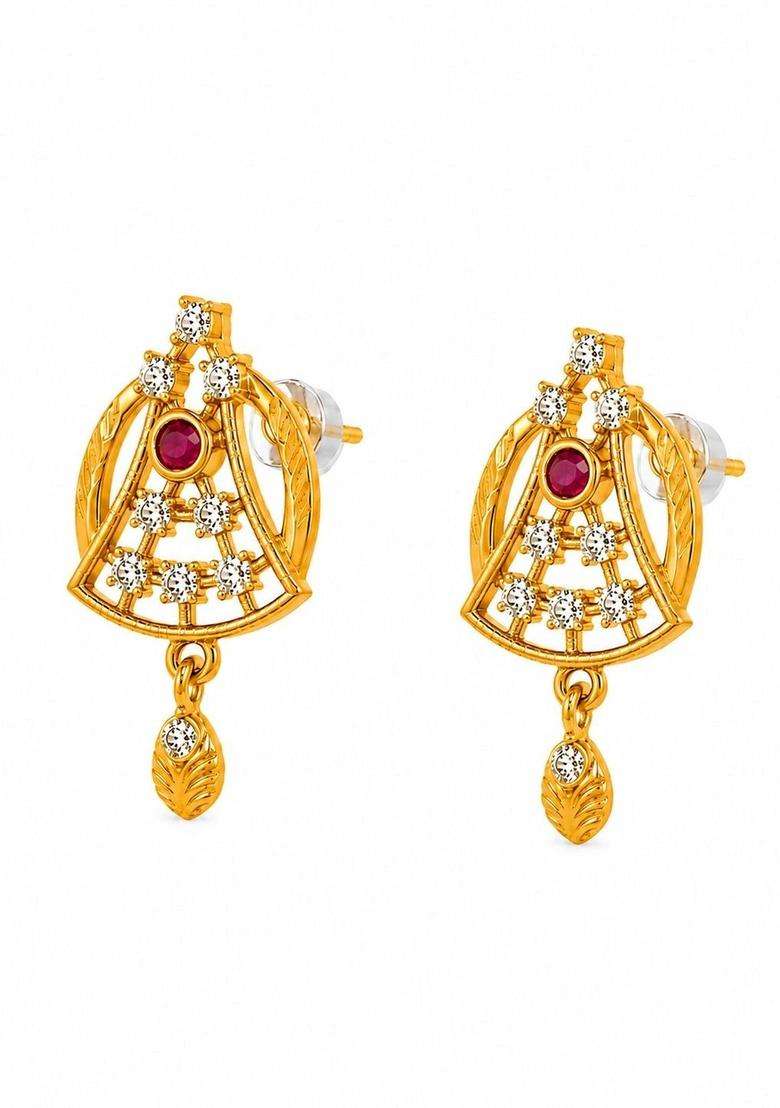 Gold-Plated Temple Necklace for Women | Traditional Temple Jewellery for Wedding & Festive Wear | Gift for Her - Indya