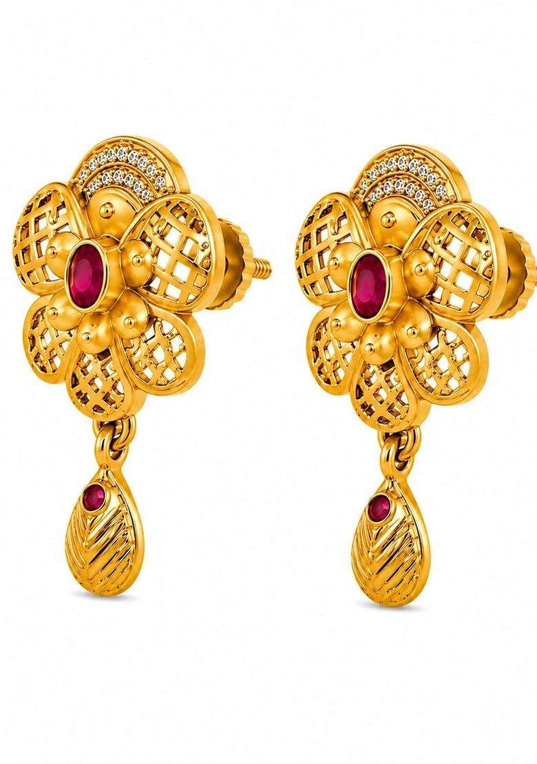 Gold-Plated Temple Necklace for Women | Traditional Temple Jewellery for Wedding & Festive Wear | Gift for Her - Indya