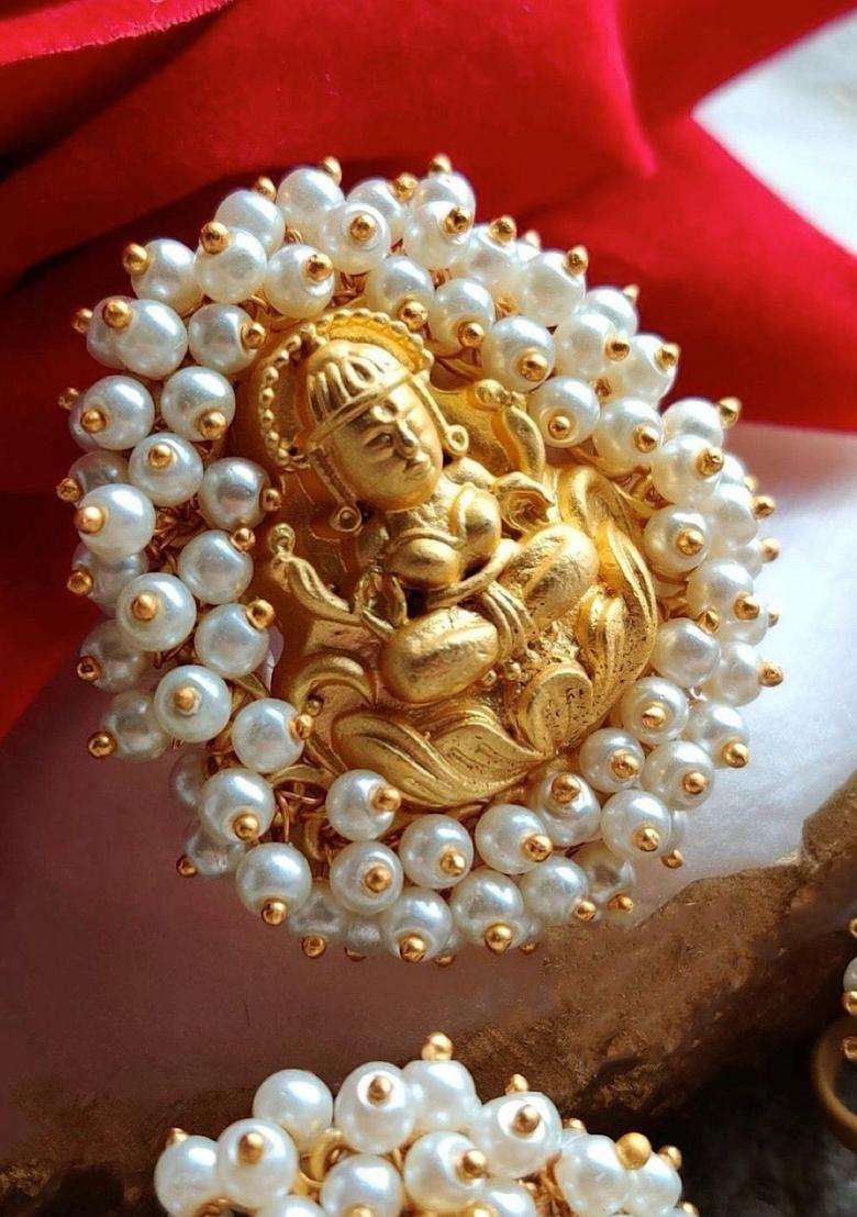 Temple Finger Ring for Women | Traditional Temple Jewellery for Wedding & Festive Wear | Gift for Her - Indya