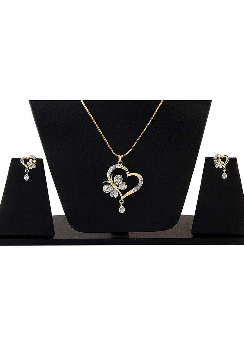 Gold-Plated Artificial Stones Studded Jewellery Set for Women | Traditional Temple Jewellery for Wedding & Festive Wear | Gift for Her - Indya