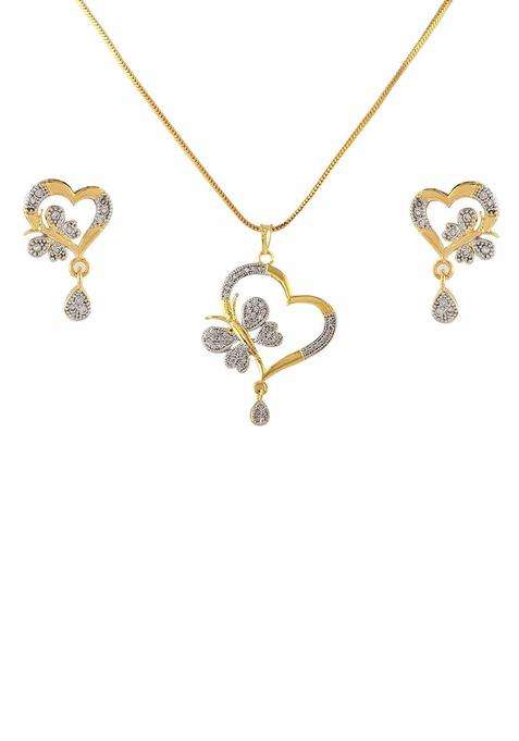 Gold-Plated Artificial Stones Studded Jewellery Set for Women | Traditional Temple Jewellery for Wedding & Festive Wear | Gift for Her