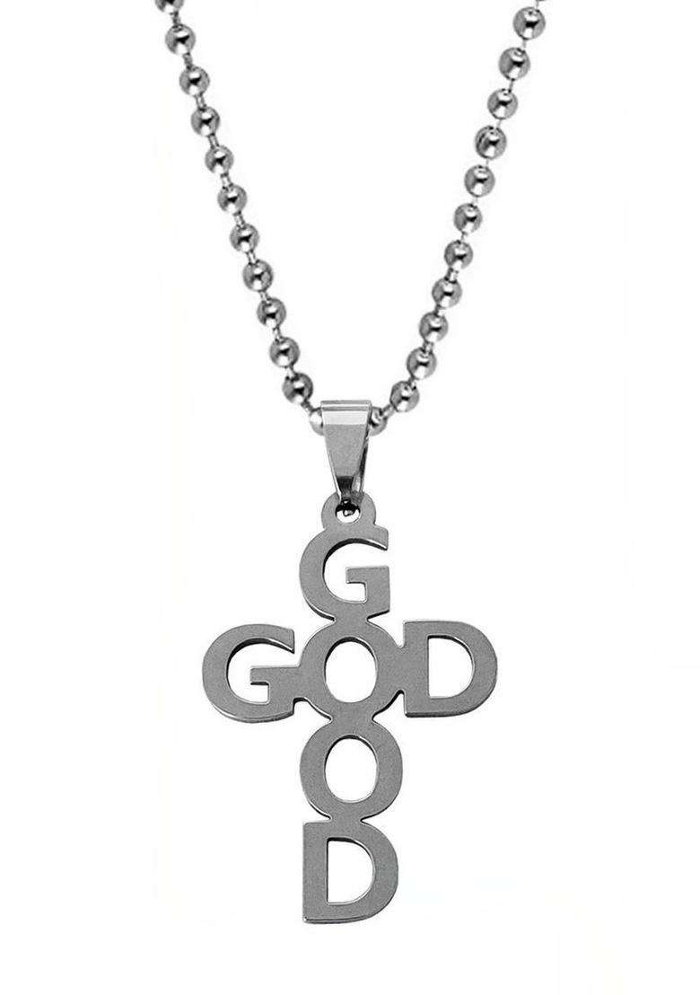 Silver-Plated Quirky Pendants for Men | Stylish Party & Everyday Wear | Gift for Him - Indya